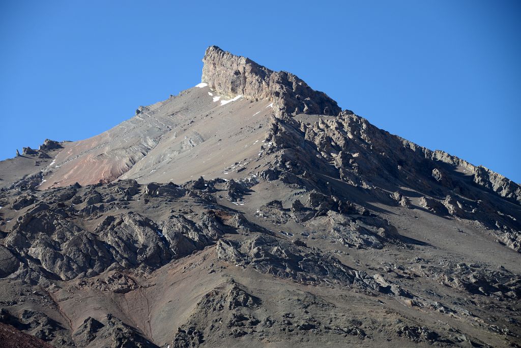 04 Cerro Rico Morning From Aconcagua Plaza Argentina Base Camp